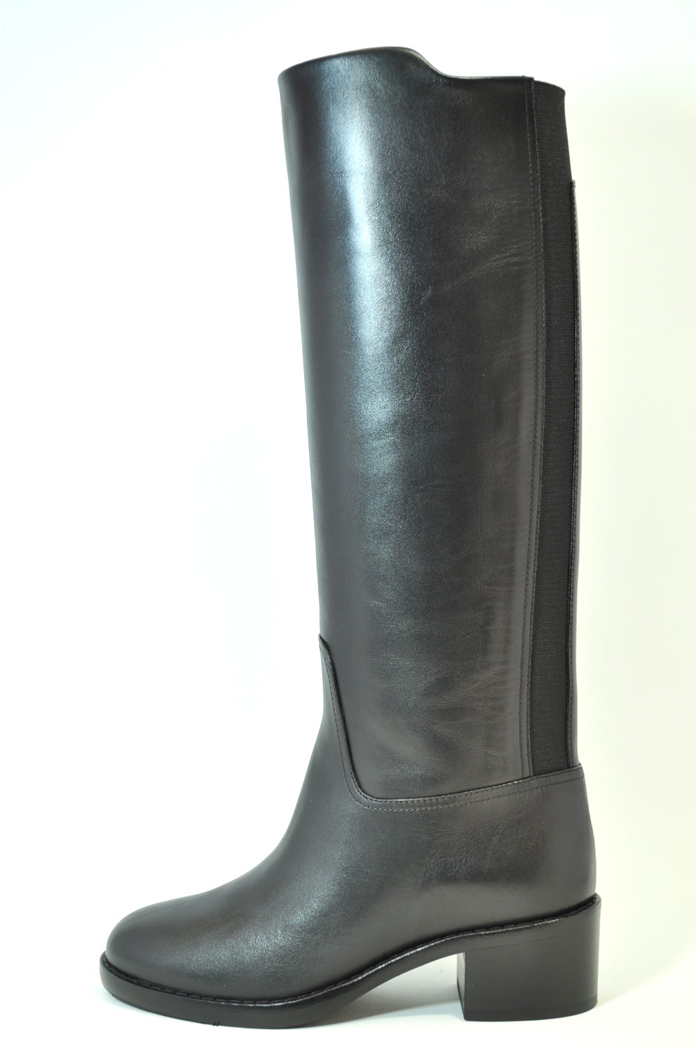 sante borella - SANTE BORELLA バックストレッチミドルヒールロング